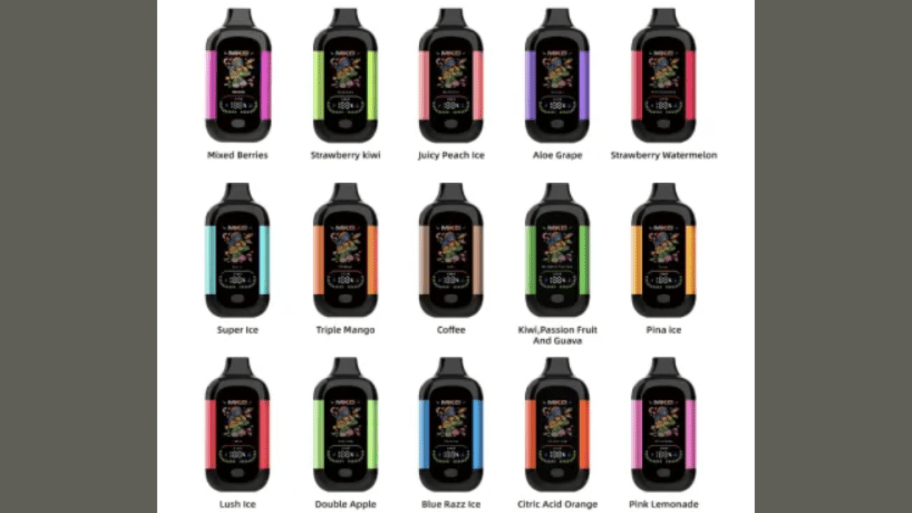 Explore Tropical Bliss: Triple Mango, Aloe Grape, and Blue Razz Ice with MKG Vape